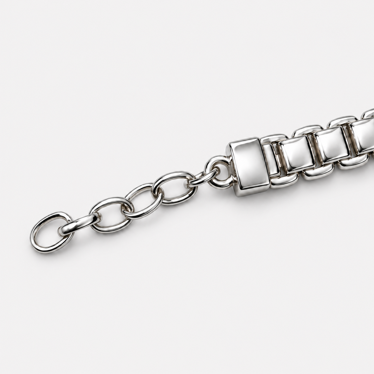 RYBARA bracelet extension chain detail