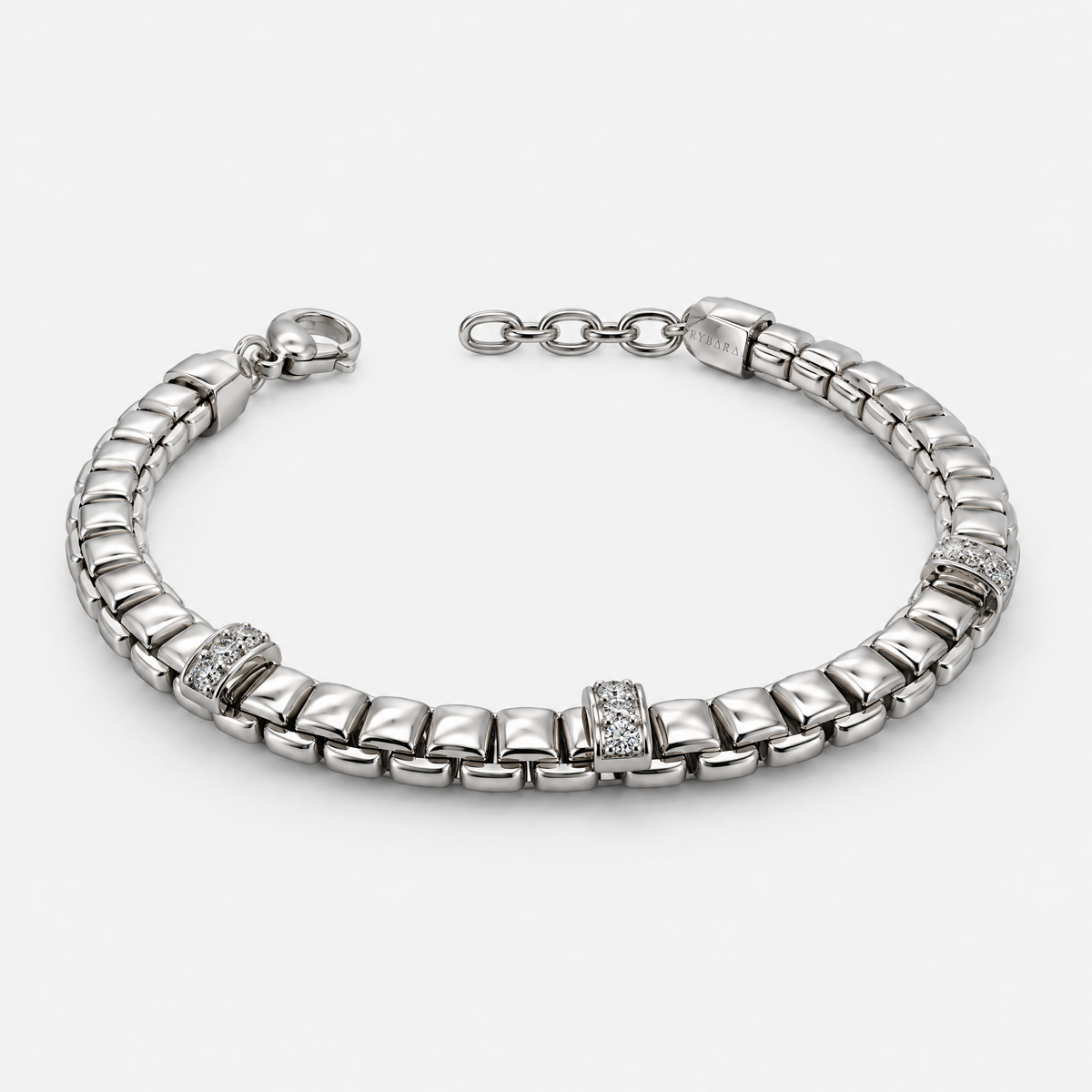 925 Sterling Silver Link Bracelet